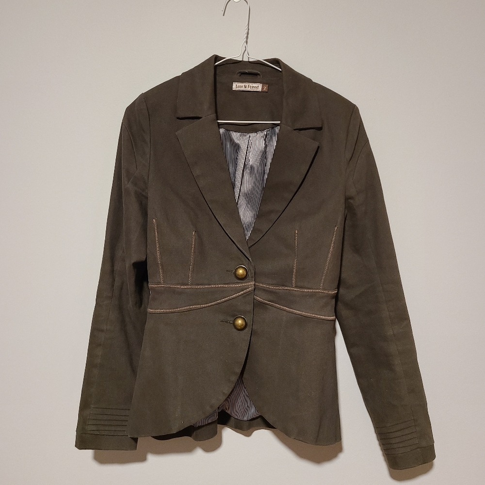 Lost & Found Women's Grey Blazer